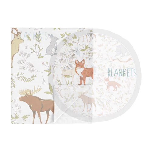 Sweet Jojo Designs Woodland Toile Fitted Crib Sheet & Reviews Wayfair